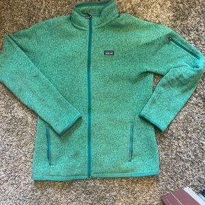 Patagonia Women's Better Sweater Full-Zip, Green